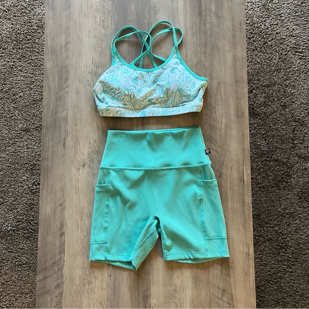 Born Primitive Warrior Bra (S) and All Or Nothing Short (M)